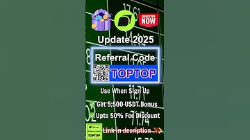 Bitunix referral code 2025 (TOPTOP) and welcome bonus explained
