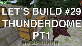 Let's Build in Minecraft - Thunderdome Part 1