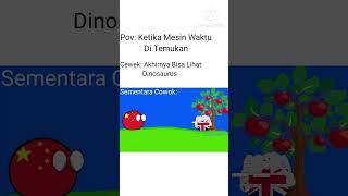 Pov Mesin Waktu Ditemukan short countryballs memes apple gj
