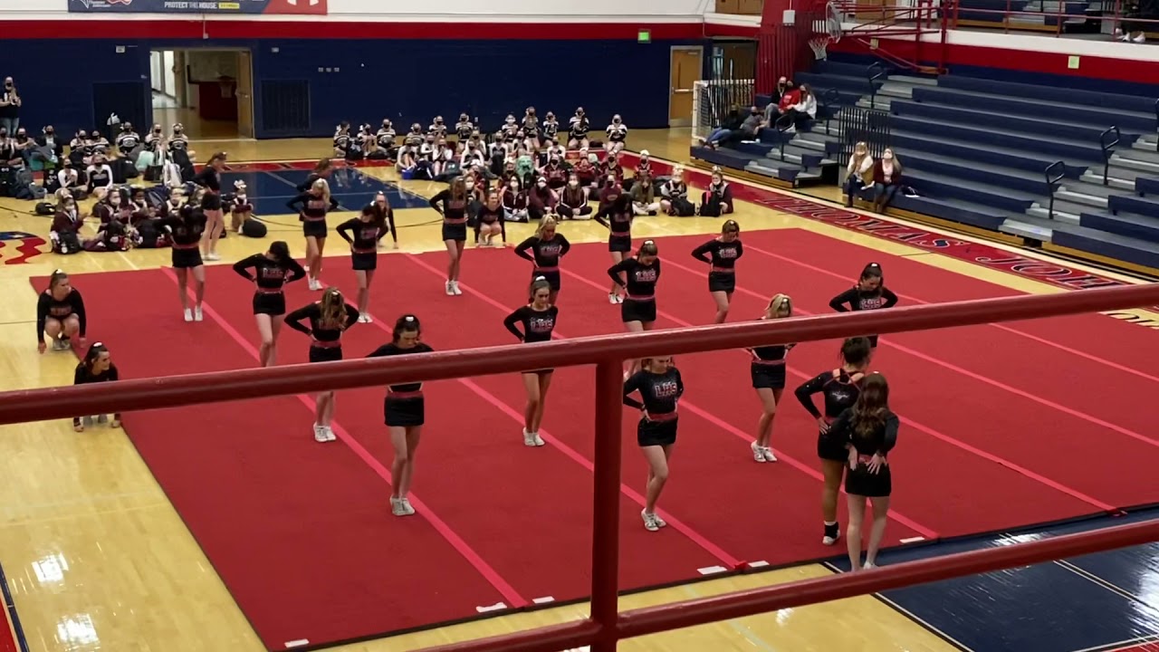 Linganore High School County Cheer Comp YouTube