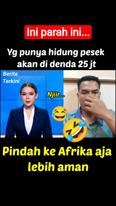 Viral hidung pesek kena denda #kocak #filter #emakemak #viralvideo #videoshorts #funnyvideo #lucu