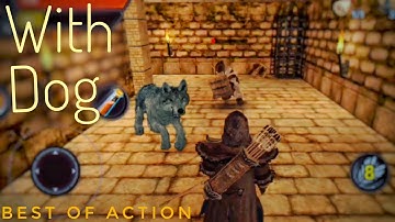 I Fighting With My Dog || Dungeon Ward -Offline RPG Full GamePlay || Action Game || xHEAT Gaming -_-