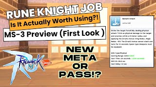 2026 Rom Clic - Rune Knight Master Skill 3 Preview Is It Actually Worth Using?
