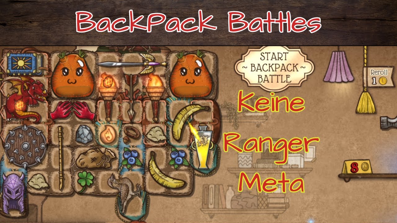 Backpack Battles - Die Leiden des Rangers, die aktuelle Meta ist hart ...