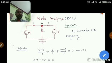 Node Analysis  Dr A A Ansari
