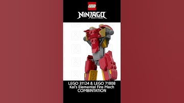 LEGO 31124 ALTERNATE BUILD with LEGO Ninjago 71808  Kai