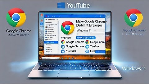 Make google chrome default browser | Windows 11 Mein Google Chrome Ko Default Browser Kaise Set Kare