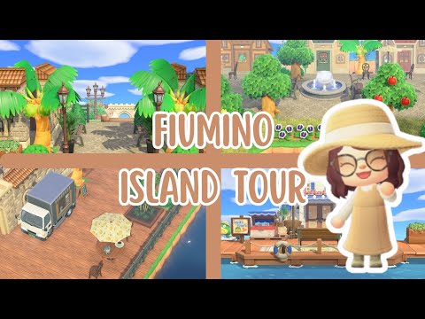 ACNH COZY ISLAND TOUR 🌴🌊 FIUMINO Part 1: Design Ideas & Inspiration