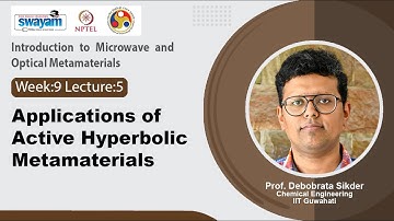 Lec 45: Applications of Active Hyperbolic Metamaterials