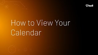 How to View Your Calendar