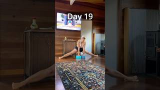 20 day middle split progress