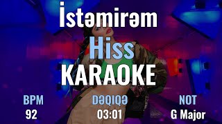 Hiss İstəmirəm Karaoke