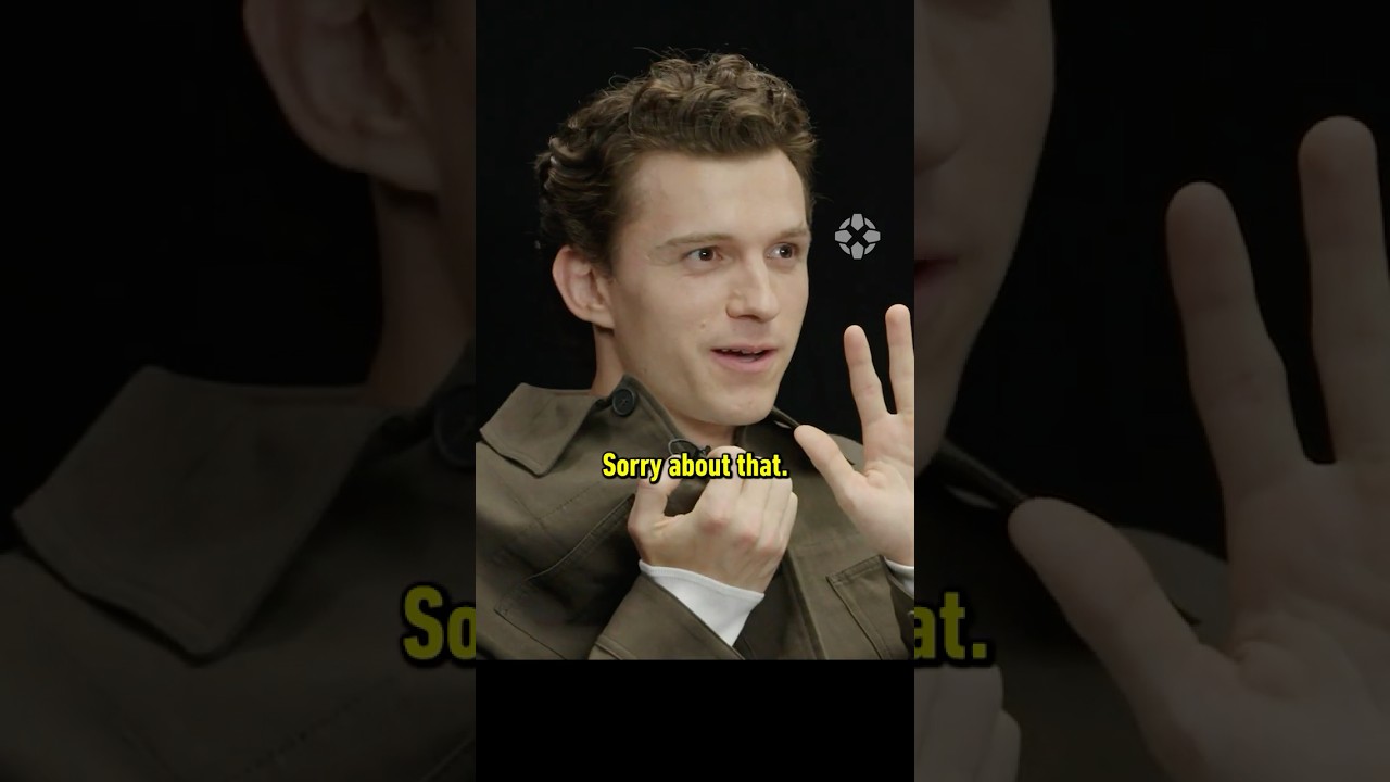 Bless you! Tom Holland talks about working with Jon Bernthal on The Odyssey and Spider-Man. #movie