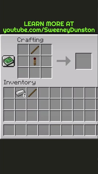 How to Craft Activator Rails in Minecraft - YouTube