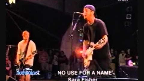 No Use For A Name - Sara Fisher Live at Bizarre Festival