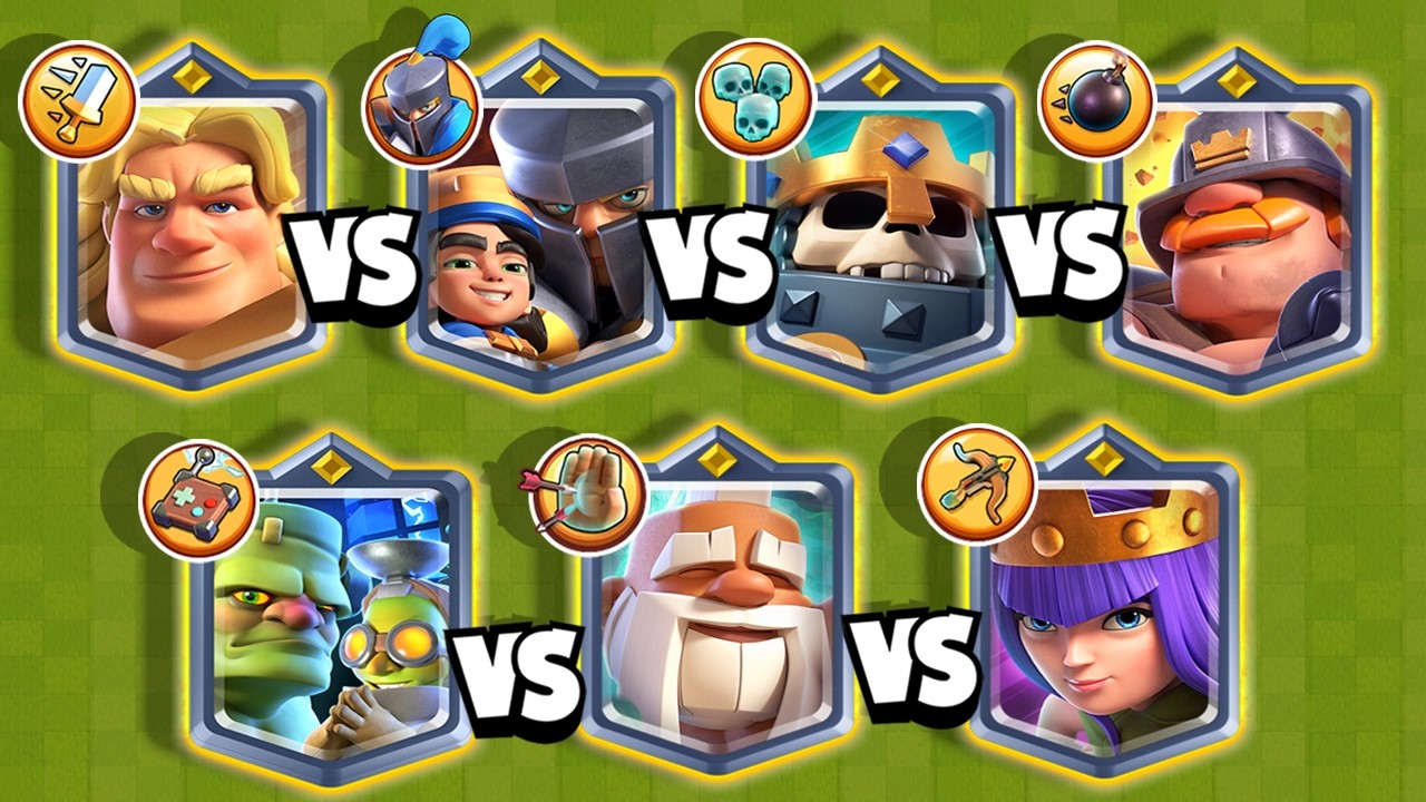 CUAL ES EL MEJOR CAMPEON? | DESAFIO de CAMPEONES | CLASH ROYALE - YouTube