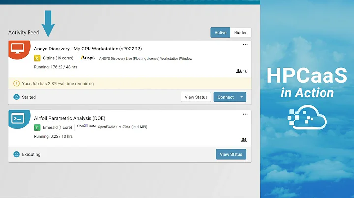 HPCaaS: HPC-as-a-Service in Action | Rescale Platform Demo - Easy, Efficient, Collaborative