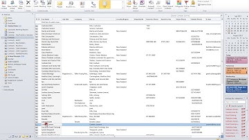 Microsoft Outlook 2010 Mastering Video 5 Create Contacts from an Email