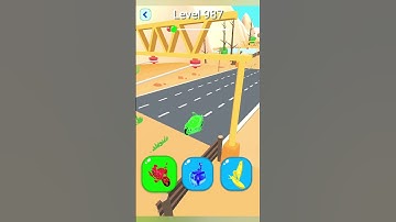 Shape shifting2 game level #987    hyper casual game #shapeshifting  #gameplay #gaming #shortvideo