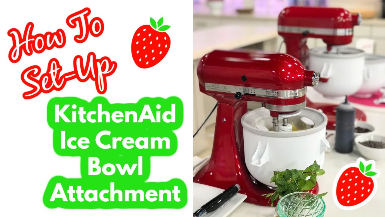 KitchenAid, Kitchen, Kitchenaid Ice Cream Maker Bowl Stand Mixer  Attachment 977962euc