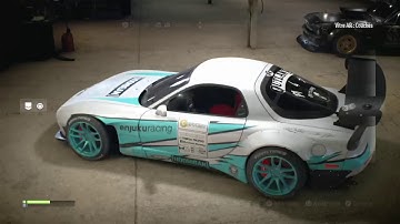 Mazda rx7 drift wrap (Speed art + cinematic)