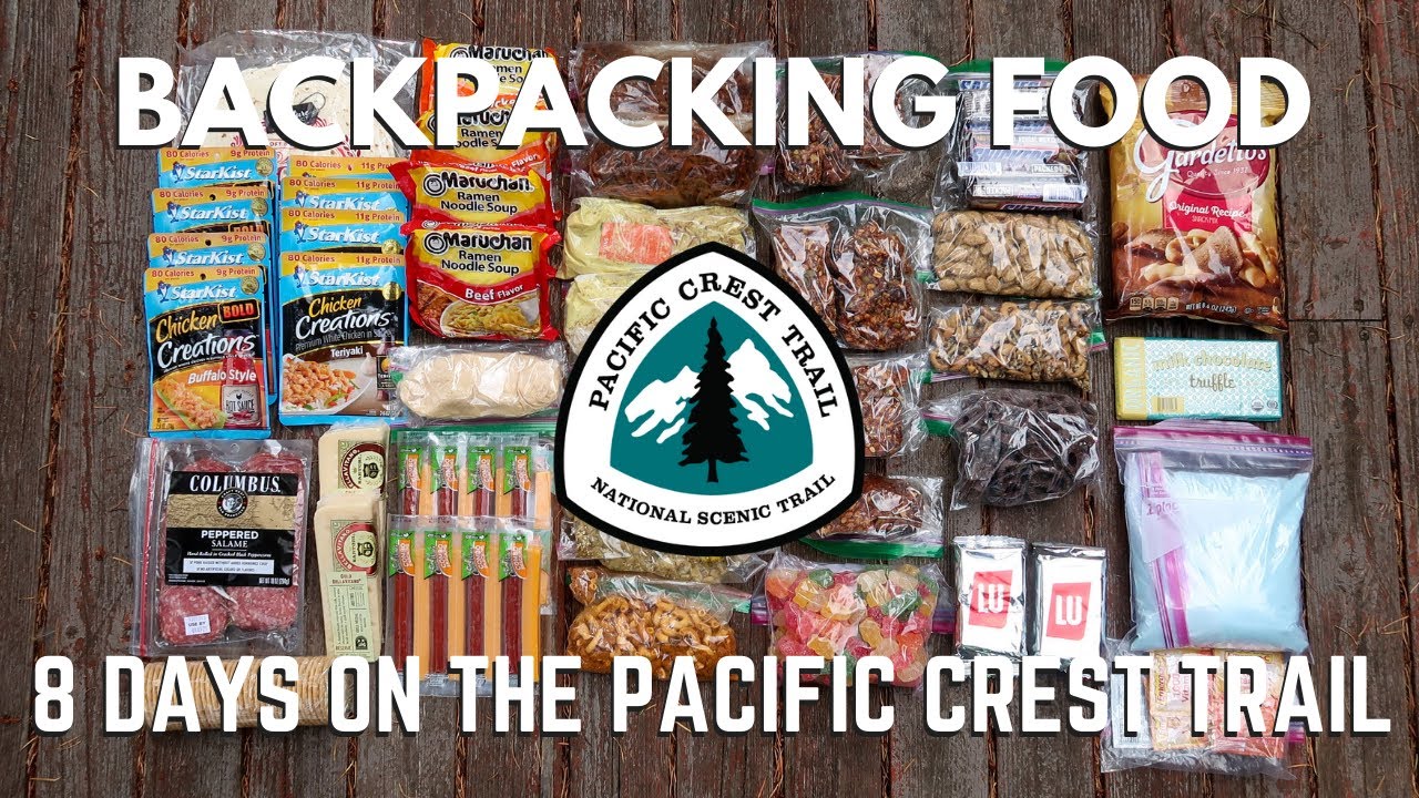 Pct 2020 | Backpacking Food For 8 Days On The Pacific Crest Trail