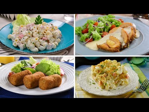 Video: Cena Para Una Familia De 4: Recetas Rápidas Paso A Paso Con Fotos Y Videos