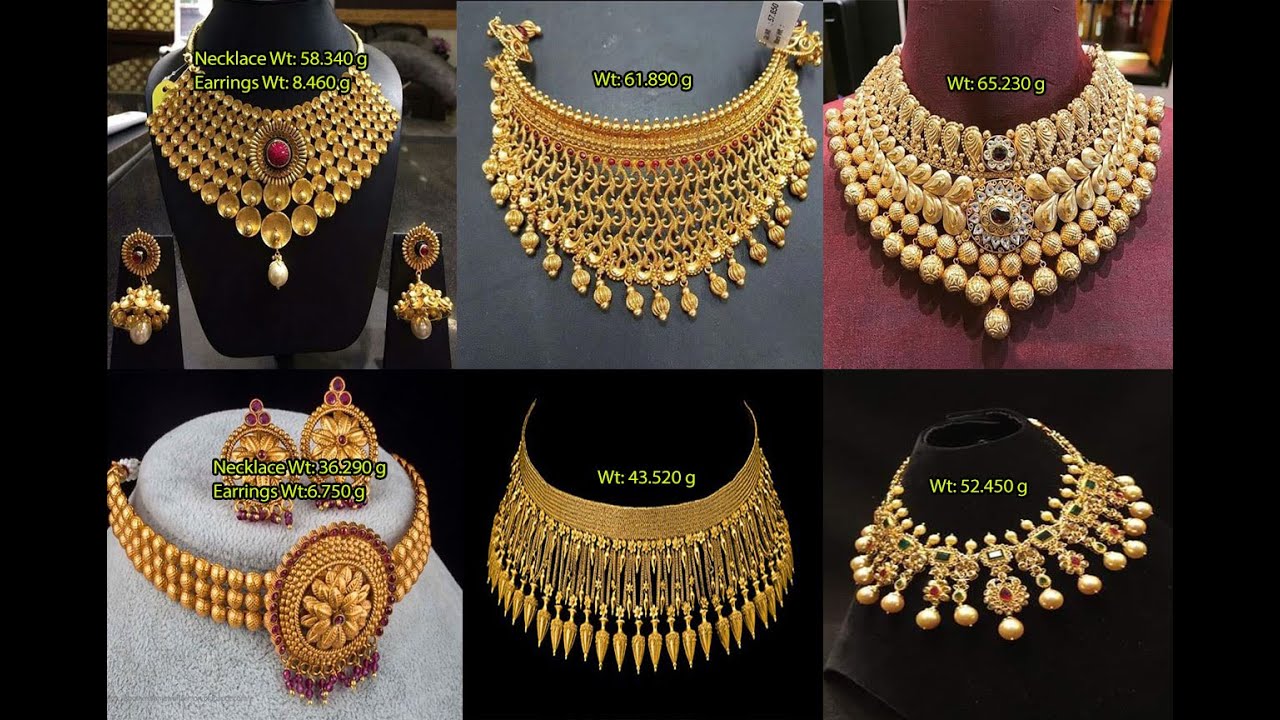 Latest Bridal Choker Necklace Designs 