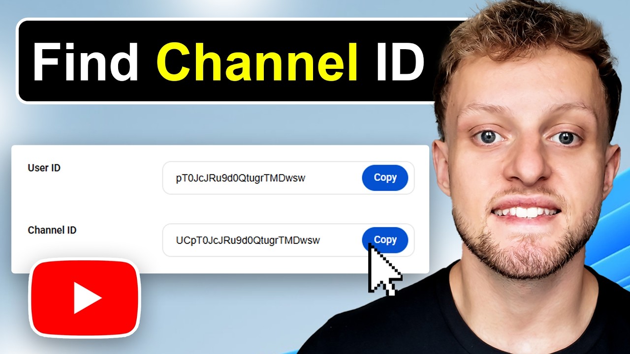 How To Find YouTube Channel ID (Step By Step) - YouTube