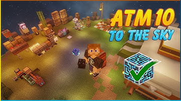 ATM10 To The Sky - Ep 02 - AE2 And Flux Networks!