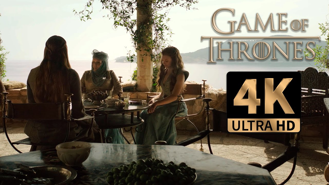 Game of Thrones - Sansa Speaks With Lady Olenna (4k)