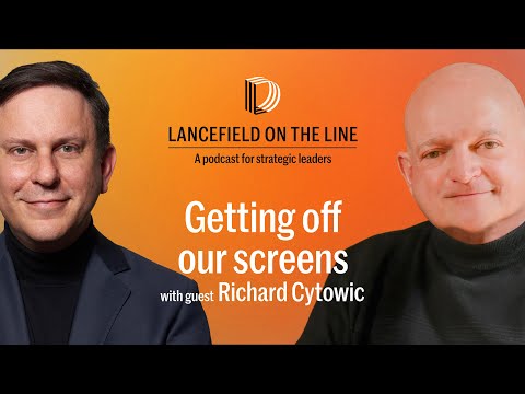 Richard Cytowic: Getting off our screens
