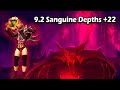 9.2 Sanguine Depths +22 Fortified - Demonology Warlock