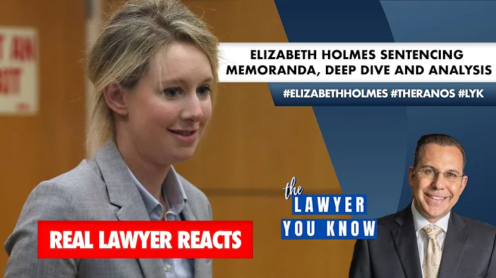 Real Lawyer Reacts: Elizabeth Holmes Sentencing Me...