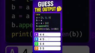 What is the Output of Python Code❓#coding #python #shorts  #quiz
