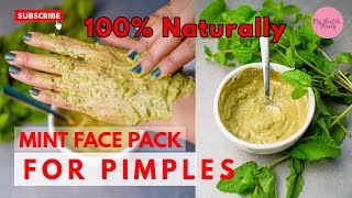 Mint Face Mask for Acne and Pigmentation l Get Glow Skin l Remove pimples l For All Skin Types 2020