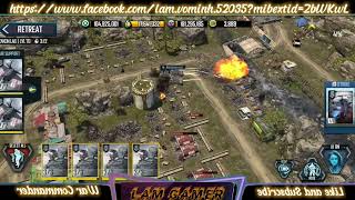 War Commander Rogue Asault | STOCKPILE Lv 70 Use Anti Air Tank ARTEMIS Only screenshot 4