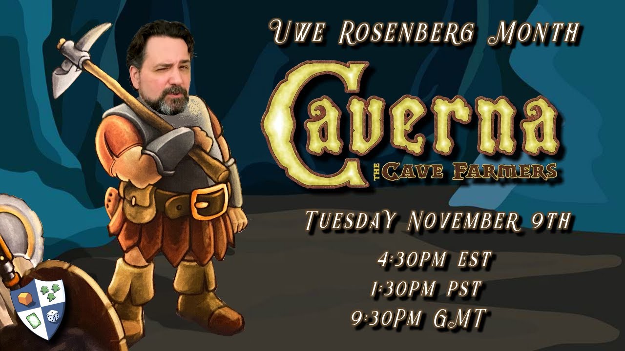 Caverna Playthru - part of Uwe Rosenberg Month on NAaT