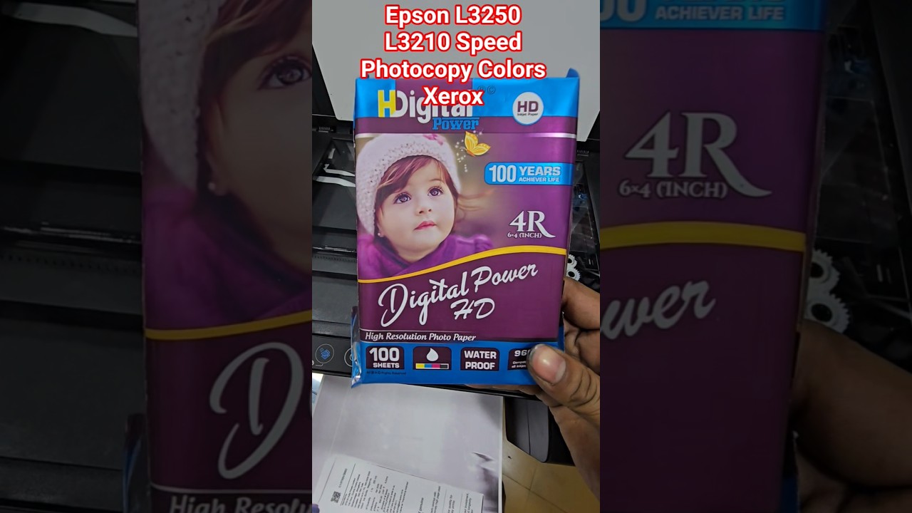 Epson L3250 L3210 Speed Photocopy Colors Xerox