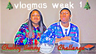 Chubby Bunny Challenge | Vlogmas Week 1