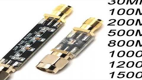 LPF Low Pass Filter 30Mhz-2.4Ghz RF POWER Amplifier Radio Signal Receiver Transmitter Medium Short W