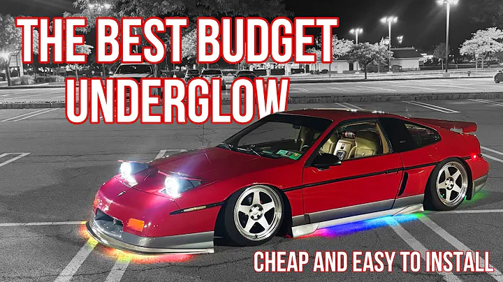 Installing the BEST Budget Underglow Kit For Your Car