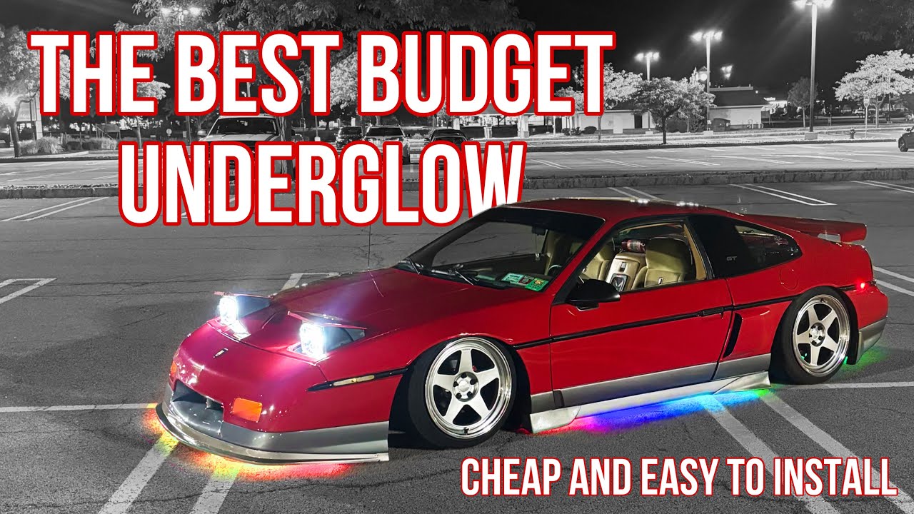 Установка лучшего бюджетного комплекта подсветки для вашего автомобиля