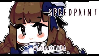 [Speedpaint]Wadanohara Chibi (Paint tool SAI)