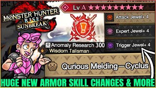 Qurious Melding is BROKEN OP - All New Skills, Decos & TU5 Secrets - Monster Hunter Rise Sunbreak!
