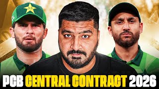 Details PCB Central Contracts 2026: The Real Truth Behind Pakistan Cricket Salaries | Update