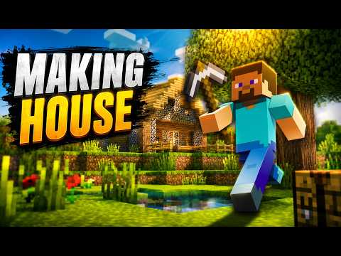 🔴 Can I Build the PERFECT Survival House? Day - 5 #minecraft #livestream