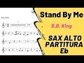 Stand By Me - Partitura Sax Alto (B B King)