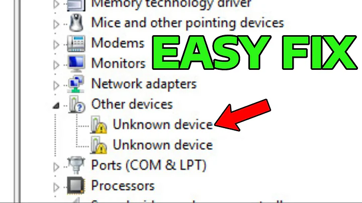How To Fix Unknown Device in Device Manager