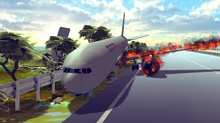 Airplane Crashes, Midair Collisions And Shootdowns | Besiege